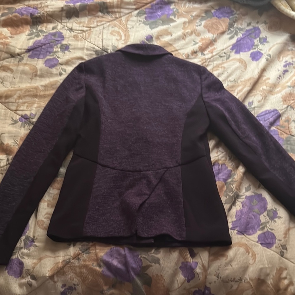 Cartonnier Women's Rich Purple Blazer - Picture 5 of 6